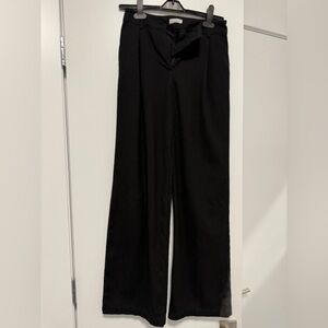 Garage Black Wide Leg Women's Pants